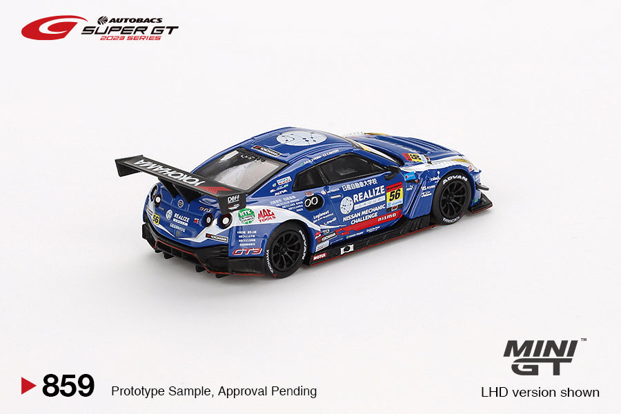 Nissan GT-R NISMO GT3 #56 " REALIZE NISSAN MECHANIC CHALLENGE GT-R" 2023 SUPER GT SERIES MGT00859