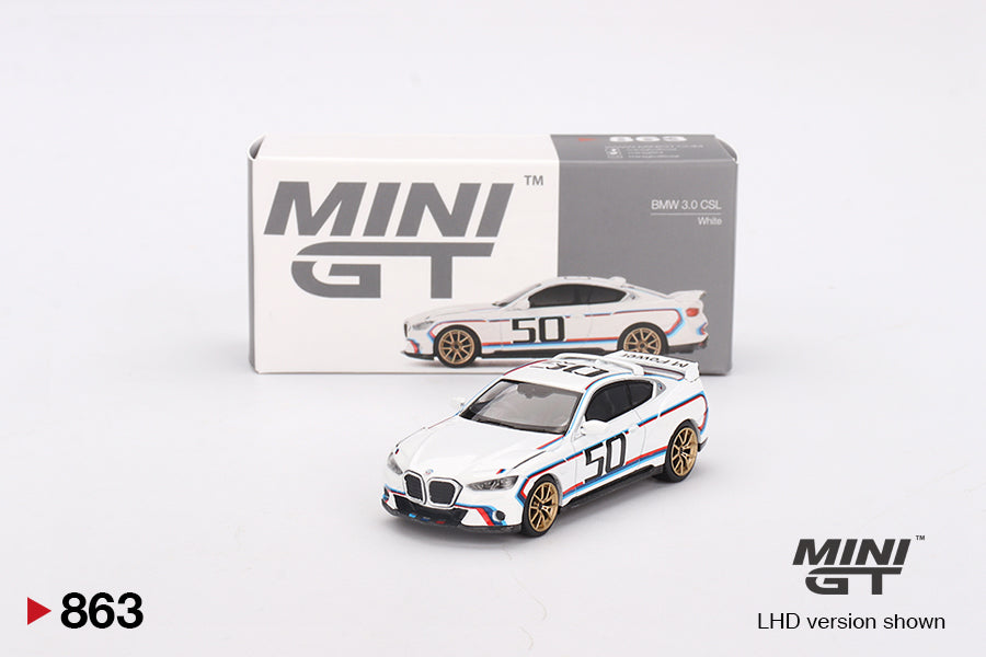 BMW 3.0 CSL White MGT00863