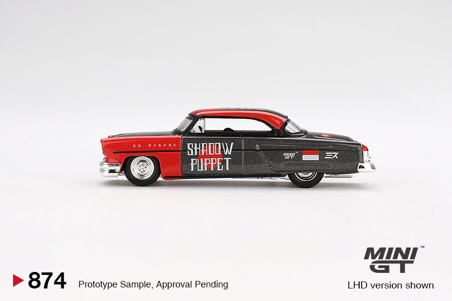 Lincoln Capri Hot Rod 1954 "Shadow Puppet" MINI GT x MIZU Diecast 2024 MGT00874