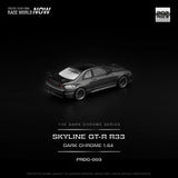 Nissan Skyline R33 GT-R cromata scura
