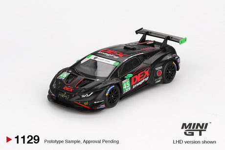 Précommande 17.08.26 Lamborghini Huracán GT3 EVO2 #45 N° 45 DEX Imaging 2024 IMSA Daytona 24 Heures MGT01129