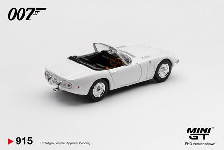 PREORDER 30.09.26 Toyota 2000GT Roadster “You Only Live Twice” MGT00915 BLISTER