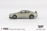 (Preorder) Nissan Skyline GT-R (R34) V-Spec II Nür Millenium Jade MGT01003