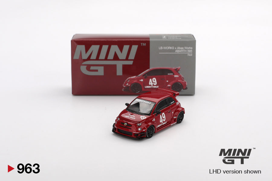 LB-WORKS x Abas Works ABARTH 595 Red MGT00963