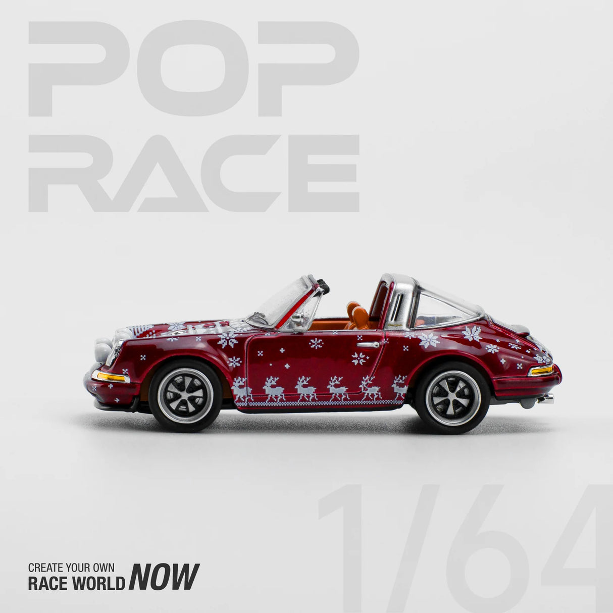 Porsche Singer 2023 Christmas Edition Red Metallic