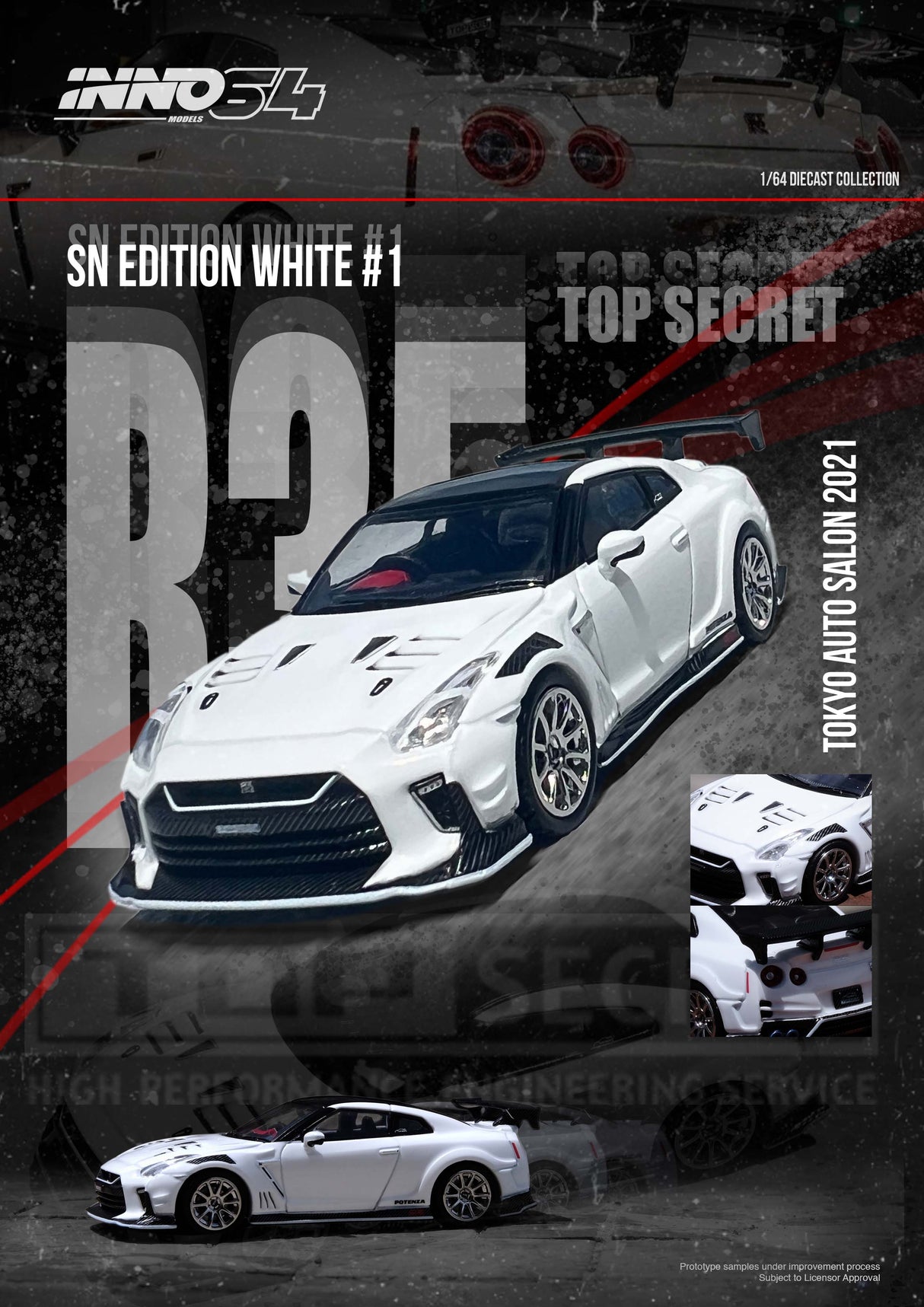 Nissan GT-R R35 Top Secret Tokyo Auto Salon 2021
