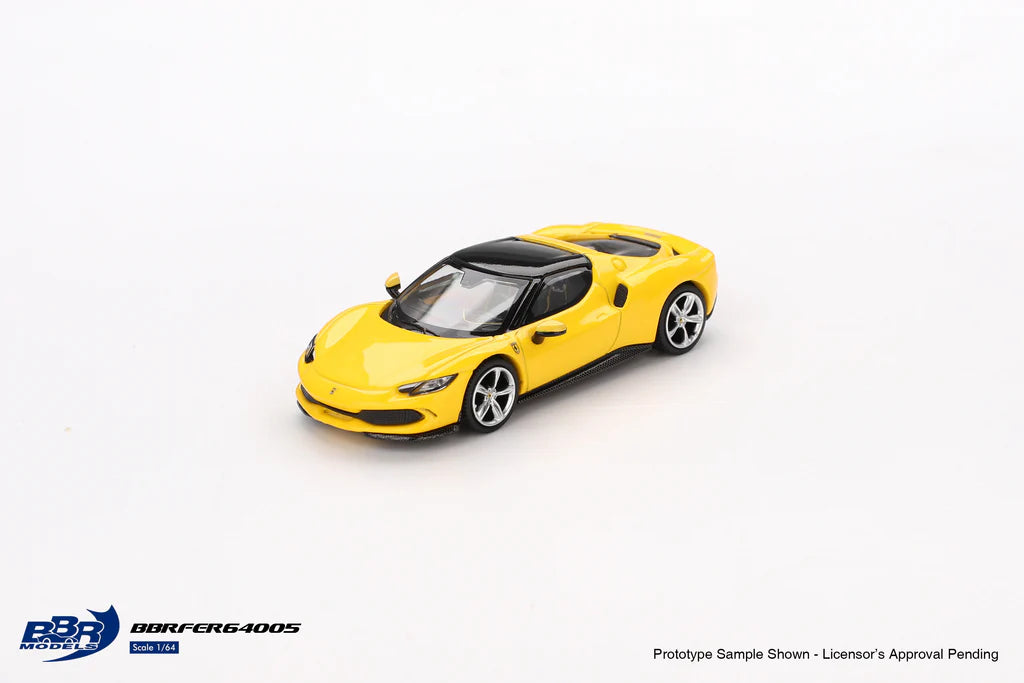 Ferrari 296 GTB Giallo Modena Yellow