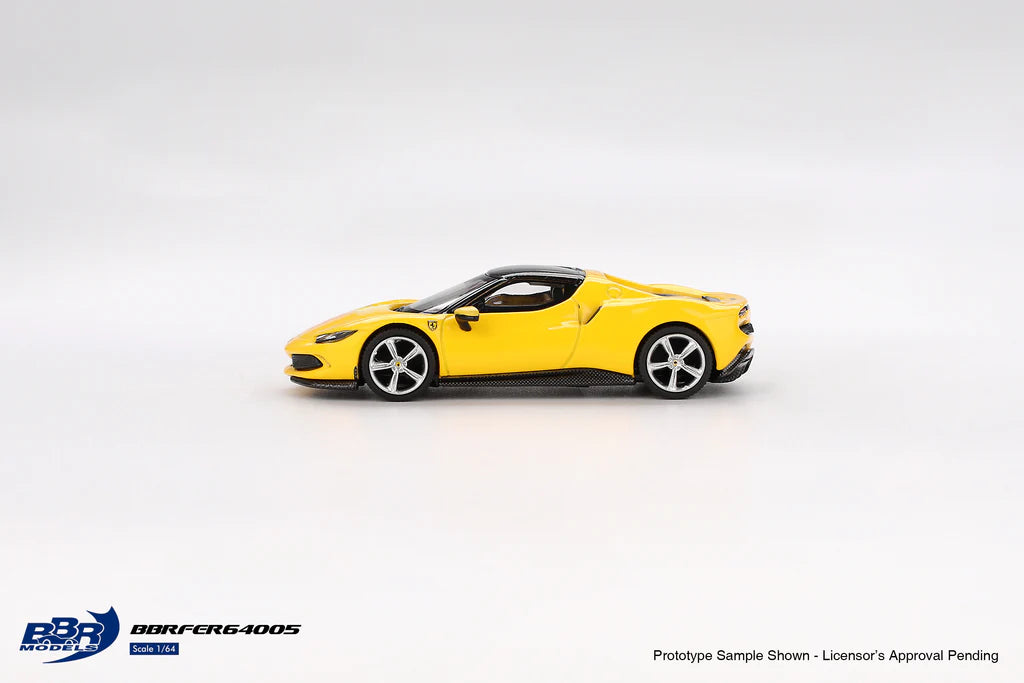 Ferrari 296 GTB Giallo Modena Yellow