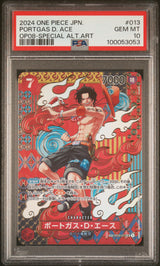 Portgas D. Ace OP08-013 PSA10