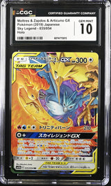 CGC 10 | Moltres & Zapdos & Articuno GX 035/054