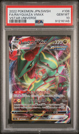 Rayquaza VMAX 108/172 PSA 10