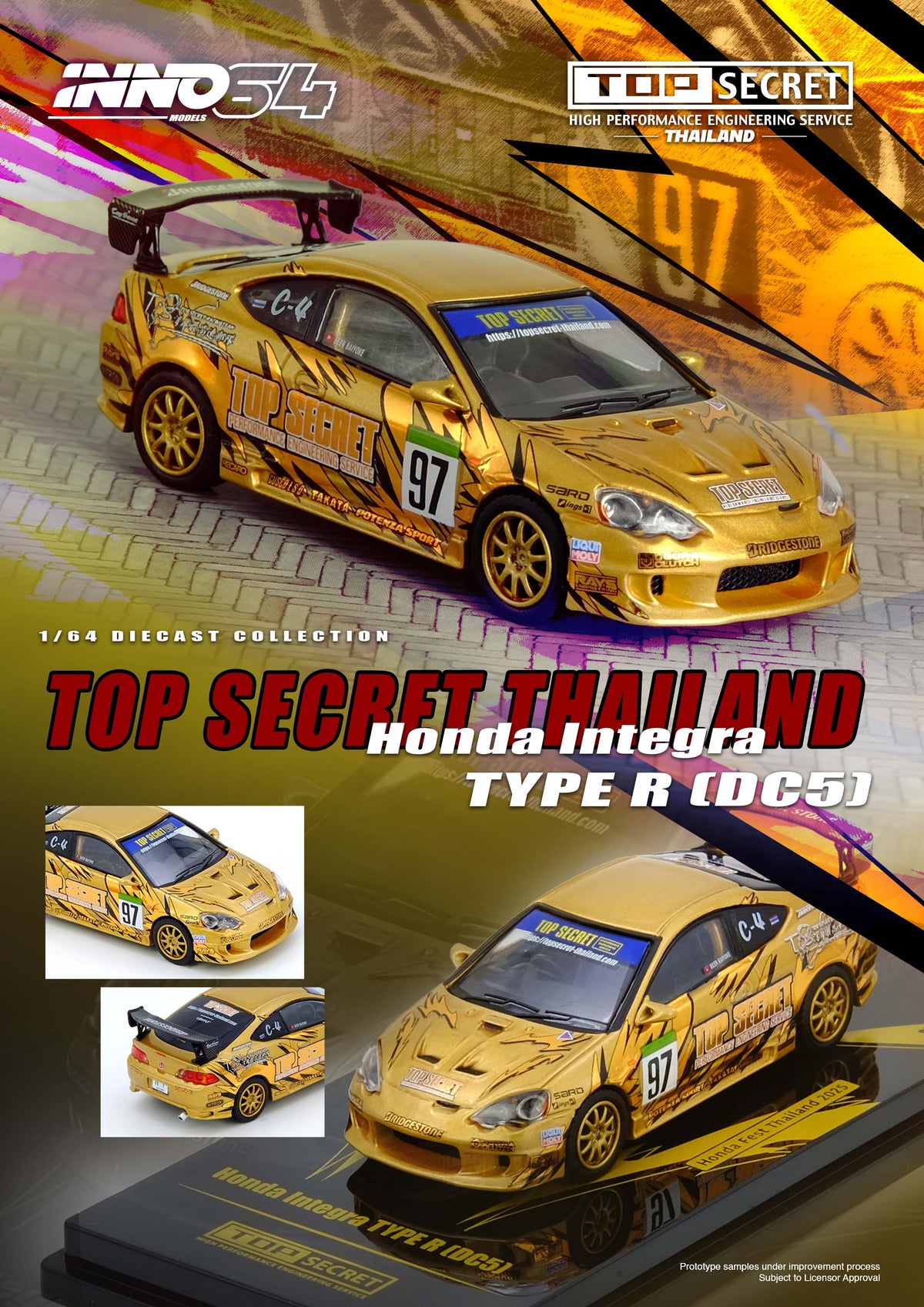 Honda Integra TYPE R (DC5) Top Secret Thailand Honda Fest Thailand 2025