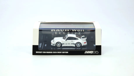 Porsche RWB 930 Blanc mat Édition événement Diecast Con Madrid 2026