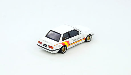 BMW Pandem Rocket Bunny E30 Blanc mat Édition événement Diecast Con Madrid 2026