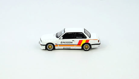BMW Pandem Rocket Bunny E30 Blanc mat Édition événement Diecast Con Madrid 2026