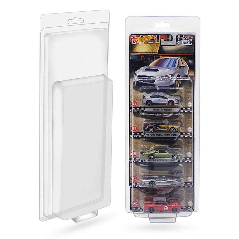 Protektor für 5 Hot Wheels Premium #A