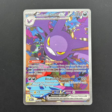 Crobat del Team Rocket 234/182 NM