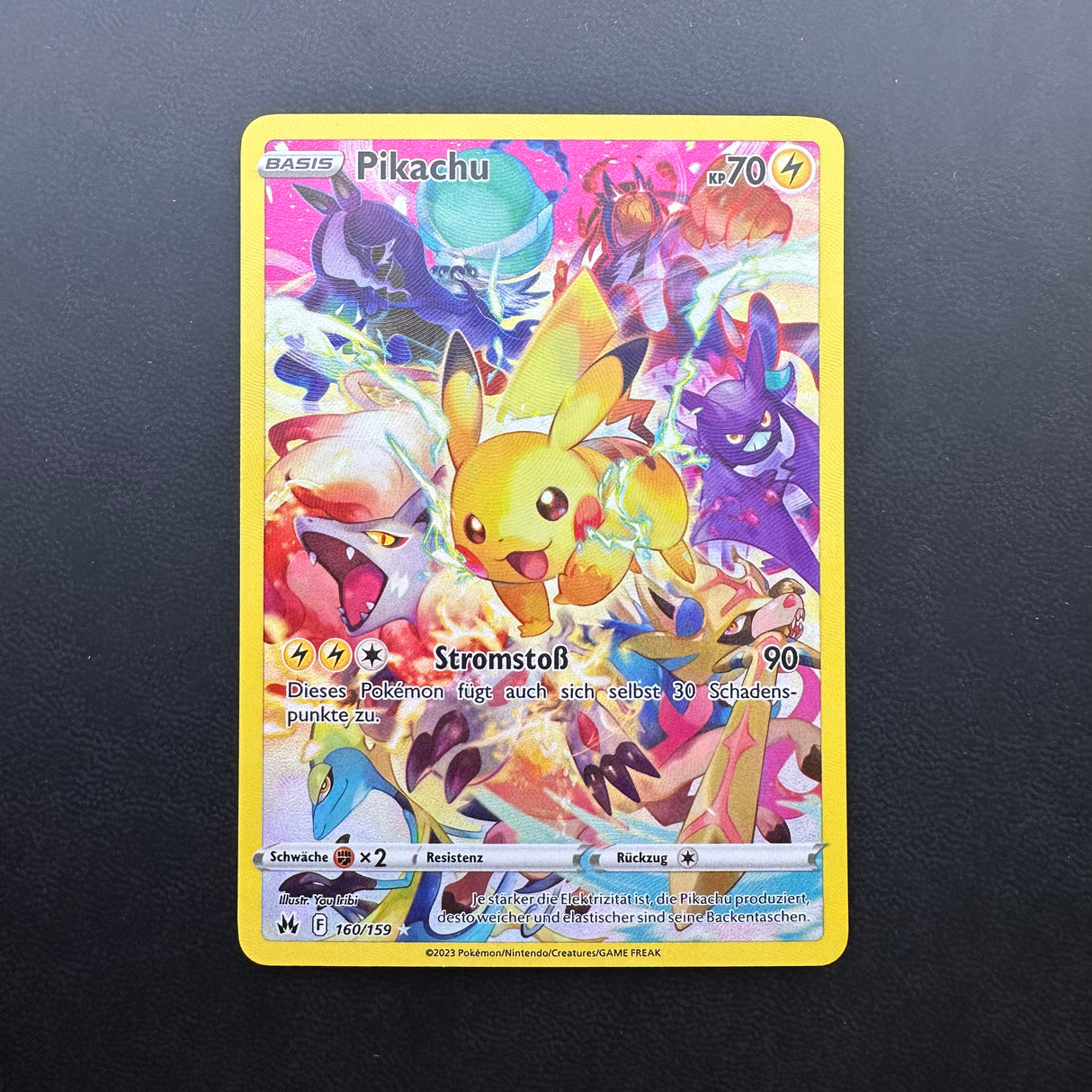 Pikachu 160/159 NM (DE)