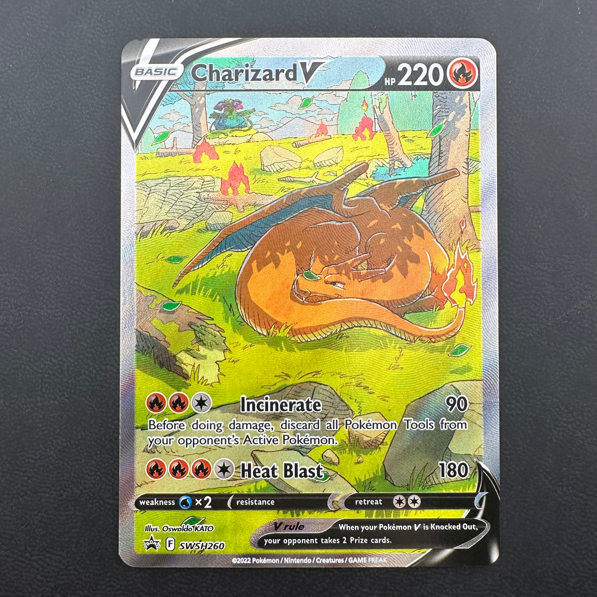 Charizard V 260 NM