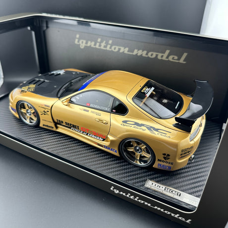 TOP SECRET GT300 Toyota Supra A80 Gold 1:18