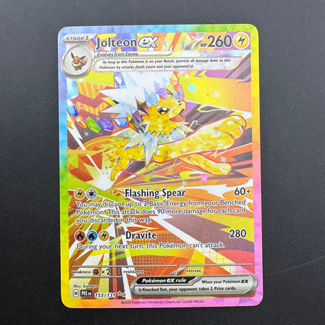 Jolteon ex 153 NM