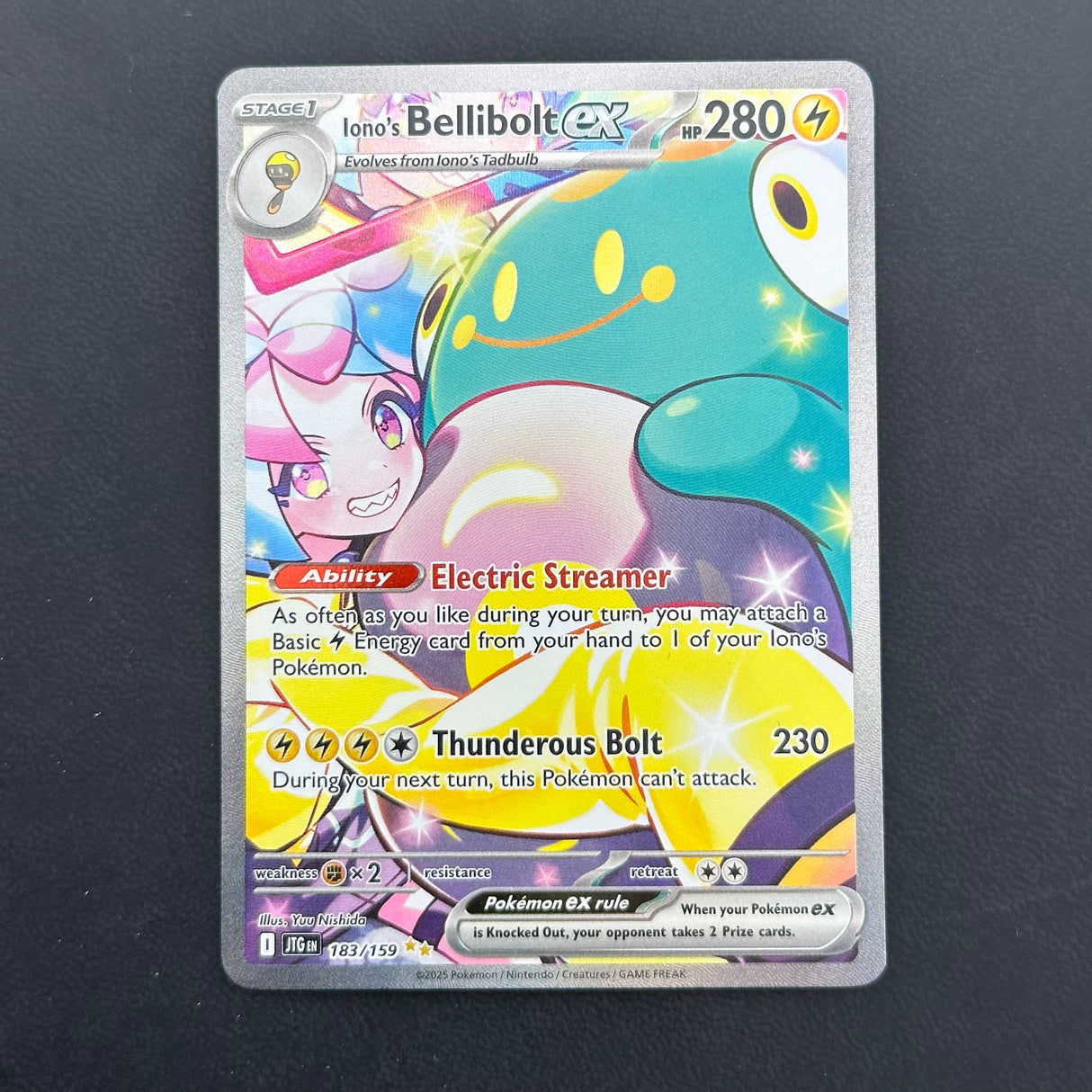 Iono's Bellibolt ex 183/159 NM