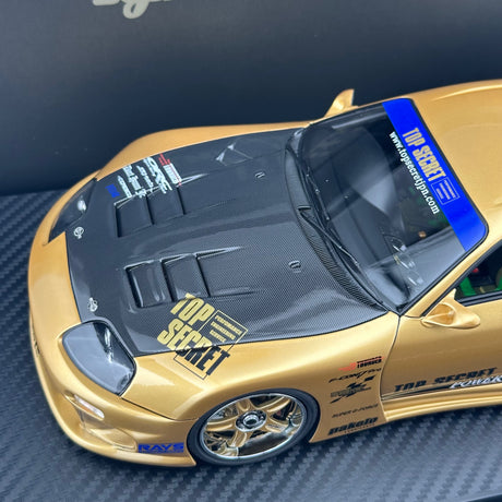 TOP SECRET GT300 Toyota Supra A80 Gold 1:18