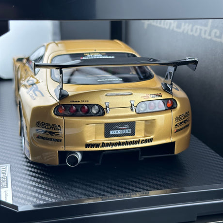 TOP SECRET GT300 Toyota Supra A80 Gold 1:18