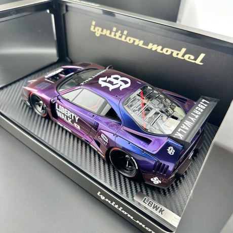 Ferrari F40 LBWK Purple 1:18 IG3790