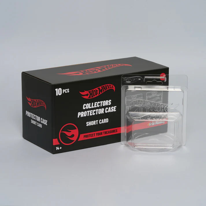 10x Protektor für Hot Wheels Shortcard