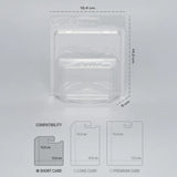 10x Protektor für Hot Wheels Shortcard