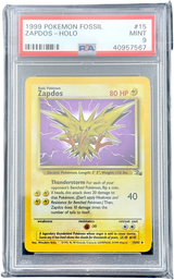 PSA 9 | Zapdos 15/62