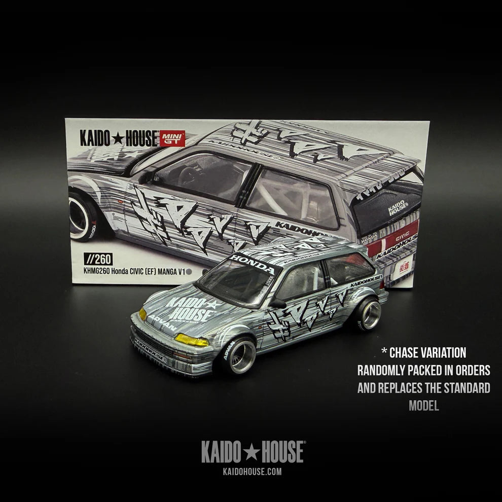 Preordine 17.08.26 Honda Civic (EF) Kaido Manga V1 KHMG260