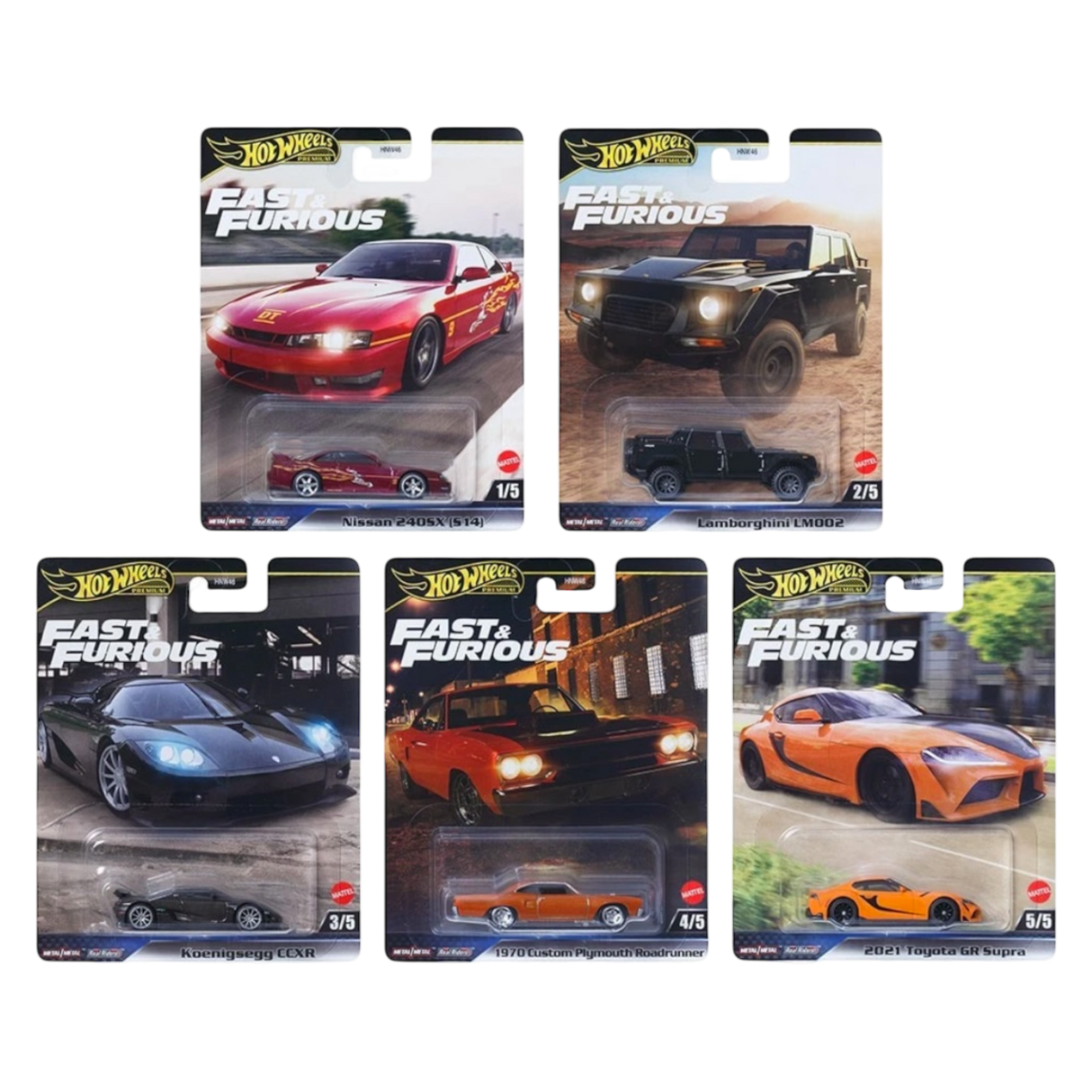 Fast & Furious Set L 2025