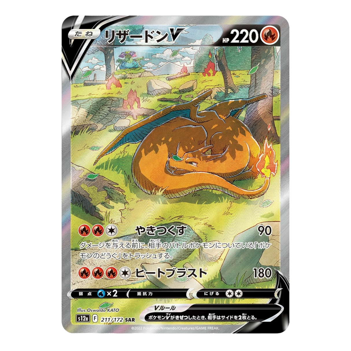 Charizard V 211/172 NM
