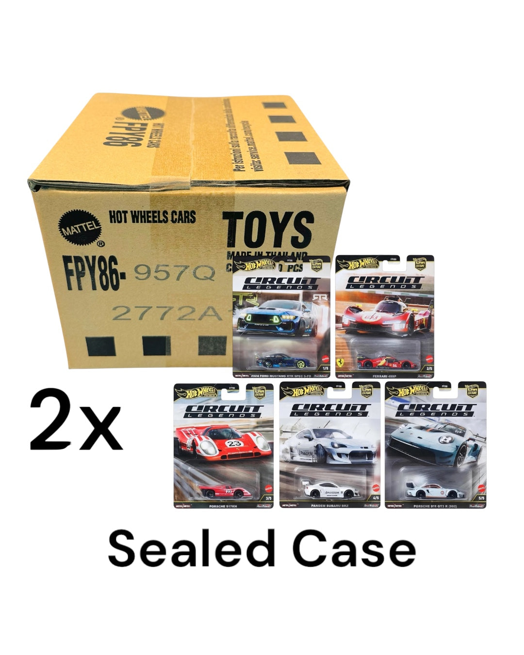Circuit Legends Set Sealed Case