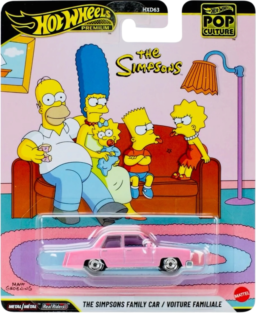 Preorder 17.08.26 The Simpsons Family Car Case