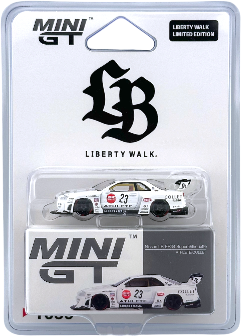 Nissan LB-ER34 Super Silhouette ATHLETE/COLLET MGT01059 LBWK Japan exclusive