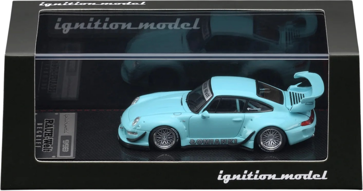 Preorder 31.08.26 Porsche RWB 993 Blue Green