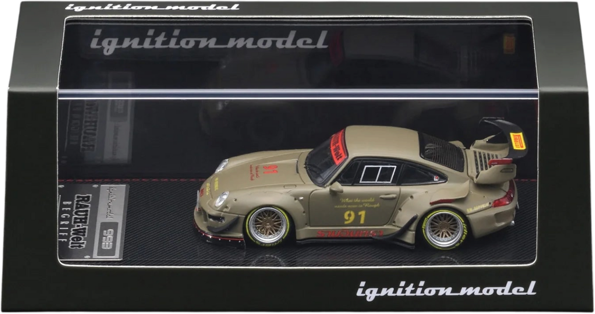 Preorder 31.08.26 Porsche RWB 993 Matte Green
