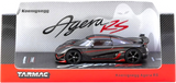 Königsegg Agera RS en fibre de carbone noire