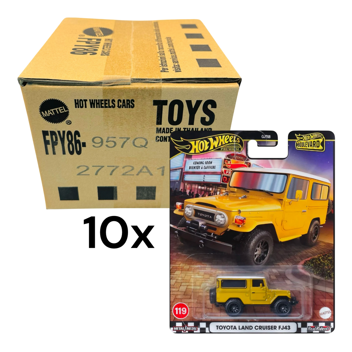 10x Toyota Land Cruiser FJ43