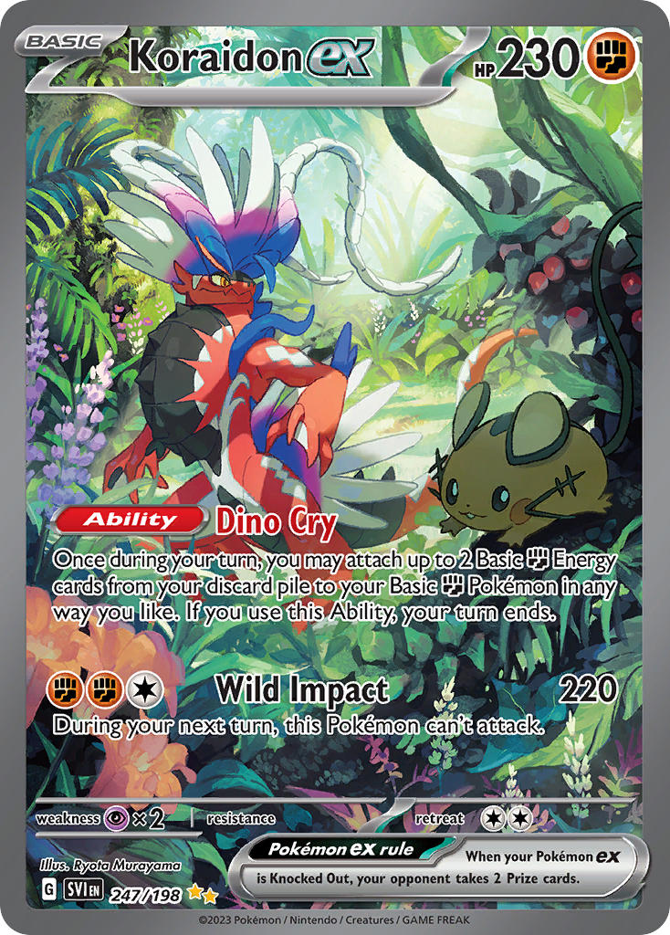 Koraidon ex 247/198 NM