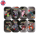 Black Bolt & White Flare Mini Tin Sealed Display