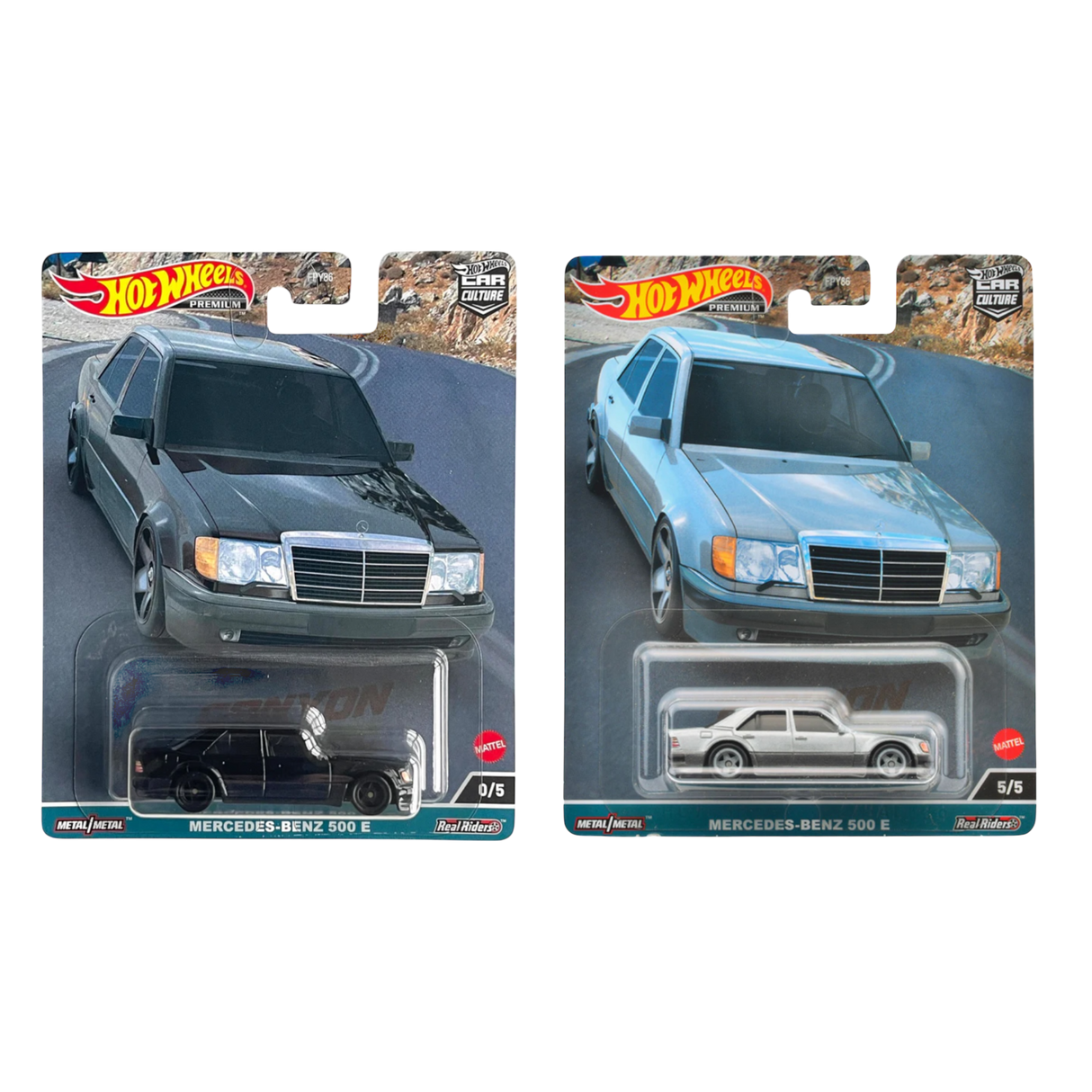 Set: Mercedes-Benz 500 E Chase 0/5 & Regular