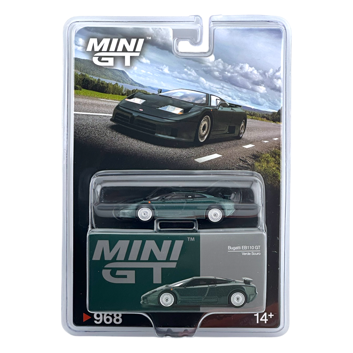 Bugatti EB110 GT Verde Scuro MGT00968 (Blister)