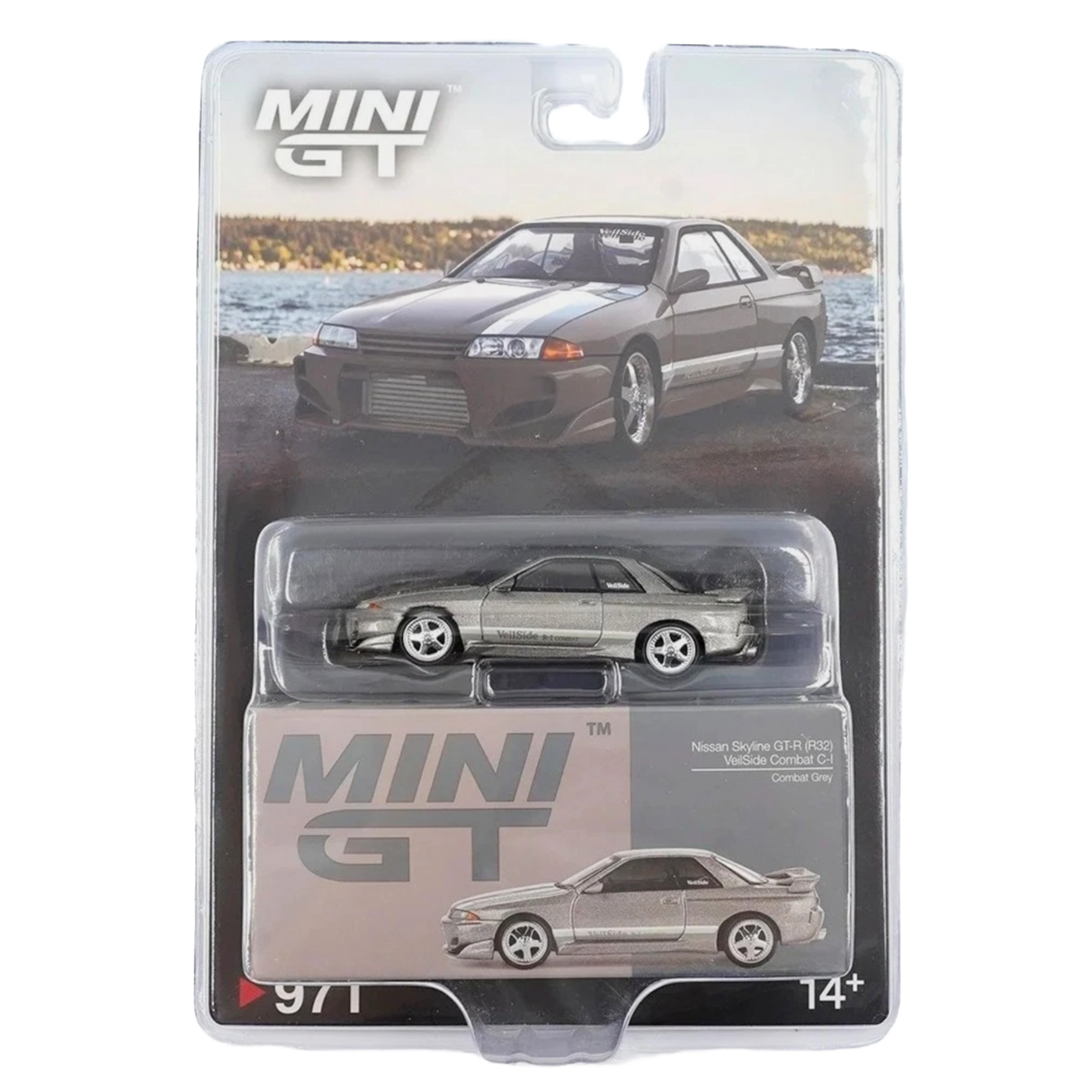 Nissan Skyline GT-R (R32) Veilside Combat C-I Veilside Combat Grey MGT00971 (Blister Version)