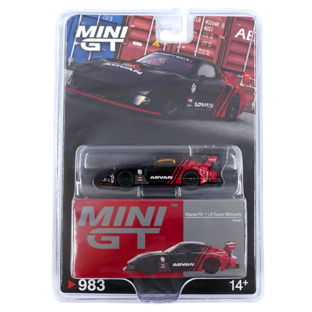 Mazda RX-7 LB-Super Silhouette Advan MGT00983 (Blister Version)