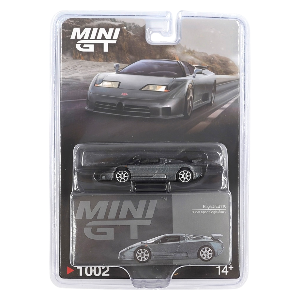 Bugatti EB110 Super Sport Grigio Scuro MGT01002 (Blister Version)