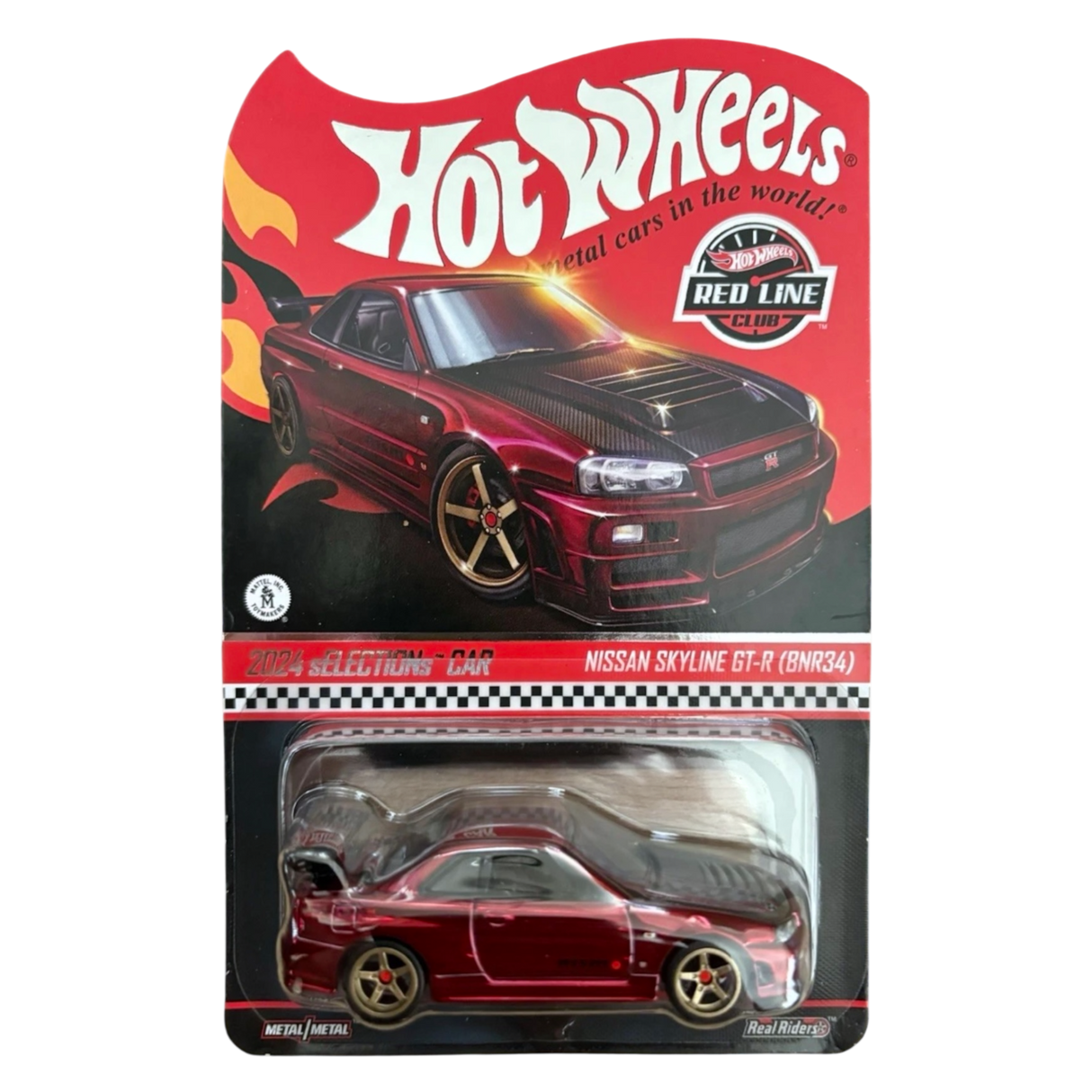 RLC Nissan Skyline GT-R R34 Oxblood Red (November 2025)